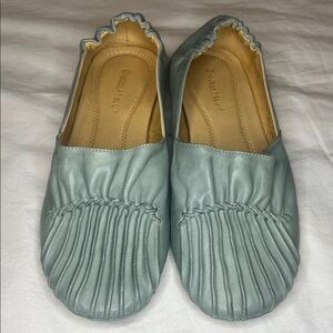 Chocolat Blu Cam 2 New Leather Ballet Flats womens 8.5